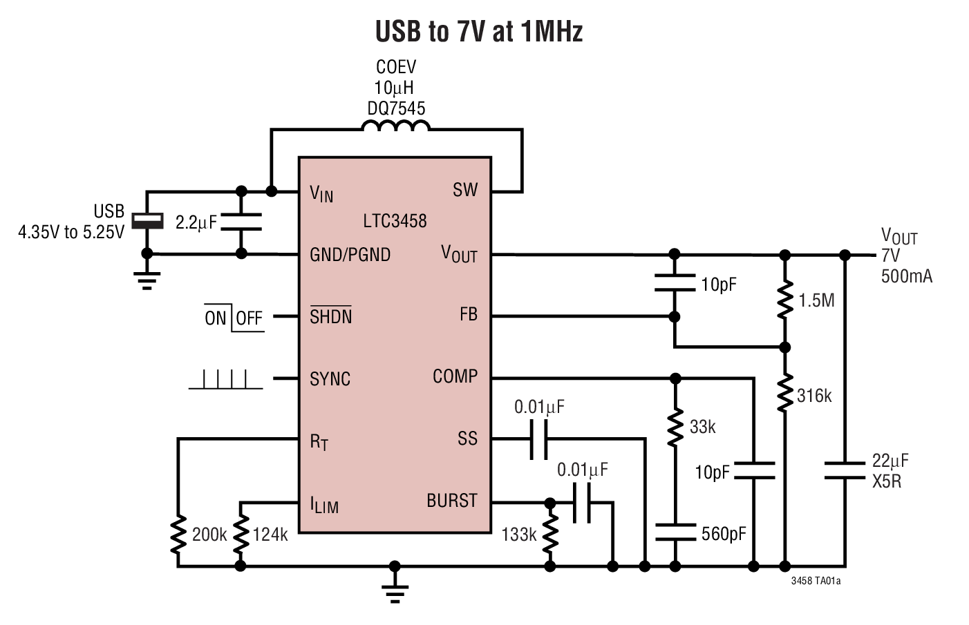 LTC3458Ӧͼһ